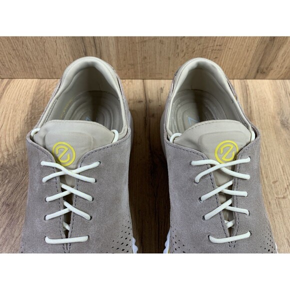 Cole Haan Men's 2.ZERØGRAND C35749 Taupe Brown Laser Wingtip Stucco Suede 11 M - Picture 8 of 14